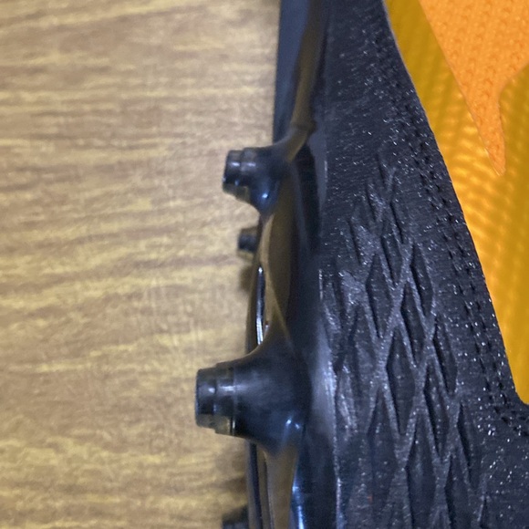 Adidas Freak X Carbon Mid \'Black Collegiate Gold\' Football Cleats Size 18 M US